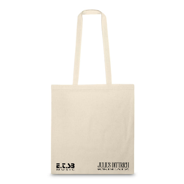 Julius Dittrich & CKBEATZ Logo JuteBag