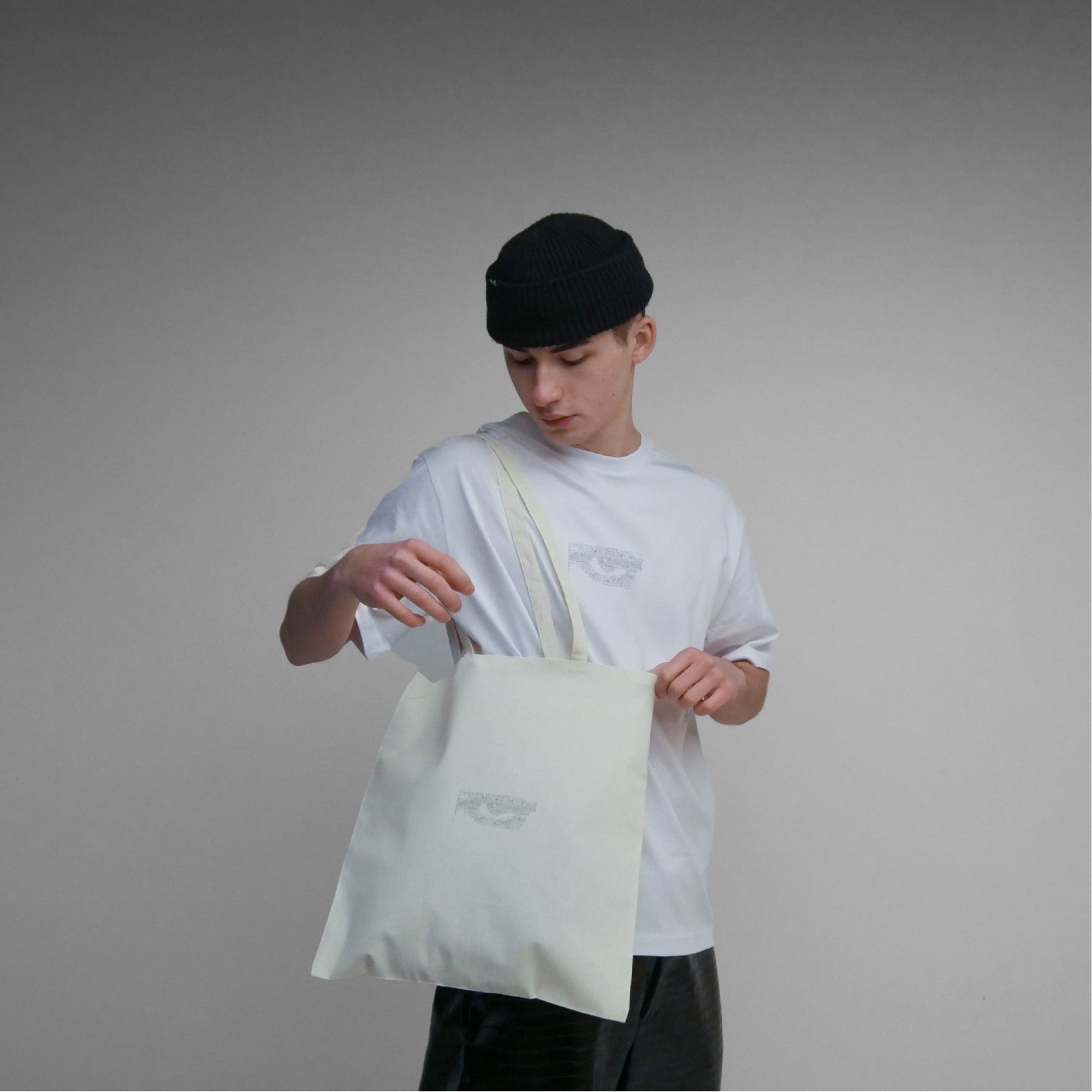 Julius Dittrich & CKBEATZ Logo JuteBag