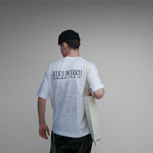 Julius Dittrich & CKBEATZ Logo JuteBag